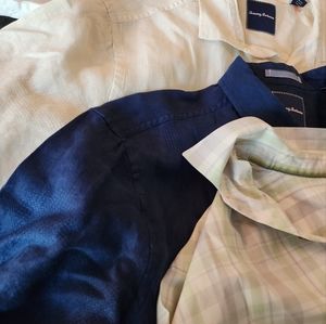 5 men's Tommy Bahama shirts